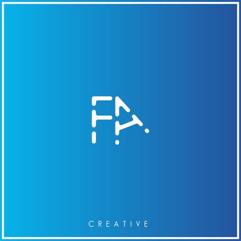 Diseño creativo del logotipo de este último premium vector creative