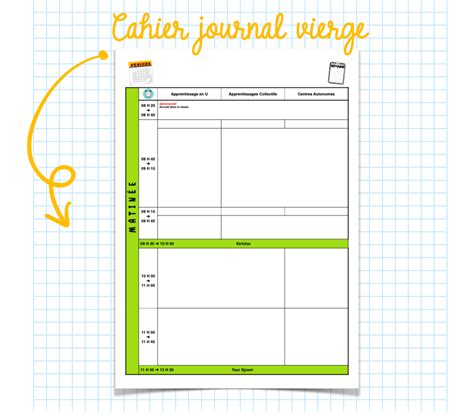 Le Cahier Journal Flexible LilouTeach