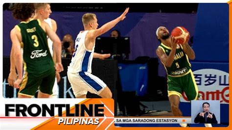 Australia Tinambakan Ang Finland Sa FIBA World Cup Frontline