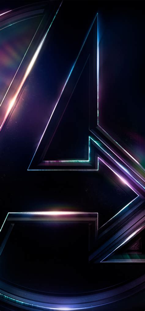 1242x2668 Avengers Infinity War 4k Logo Poster Iphone Xs Max Hd 4k Wallpapers Images