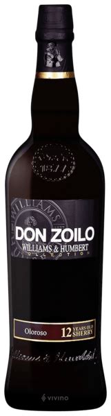 N V Williams Humbert Don Zoilo Oloroso Years Old Sherry Vivino Us