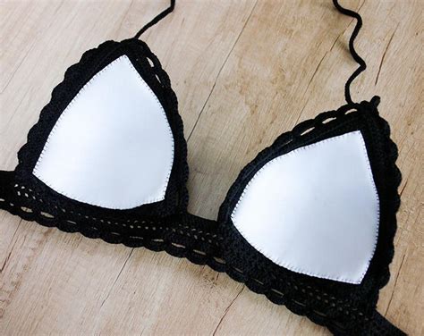 Add Padding To Your Bikini Top Only With Bikinis From Laknitteria Not Sold Separately Etsy