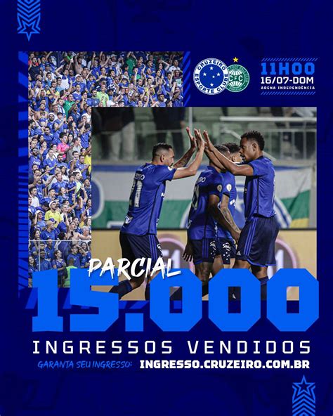 Cruzeiro 🦊 On Twitter 1️⃣5️⃣ Mil Ingressos Garantidos Vamos Lotar O