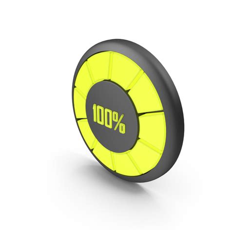 Yellow Radial Progress Bar 100 Png Images And Psds For Download