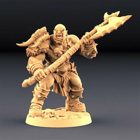 Orc Barbarians Barbarian A Axe Artisan Guild Etsy