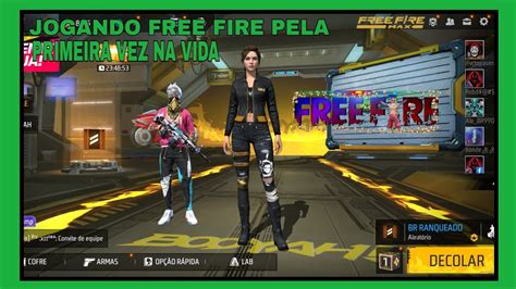 Jogando Free Fire Pela Primeira Vez Na Vida Youtube