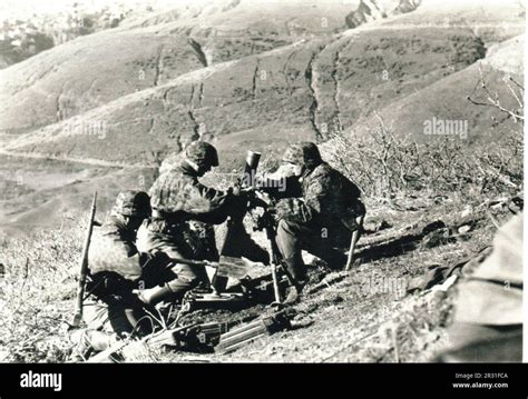 World War Two Bw Foto Deutsche Waffen Ss Truppen In Camo Smocks