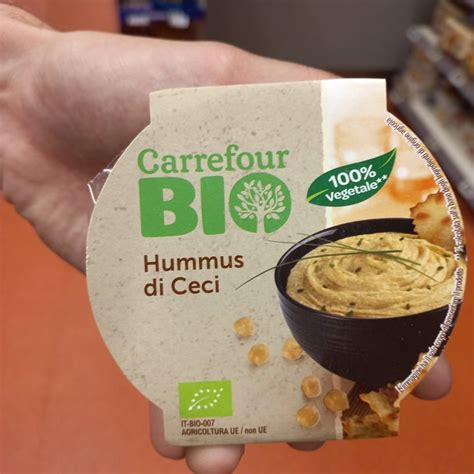 Carrefour Bio Hummus Di Ceci Review Abillion