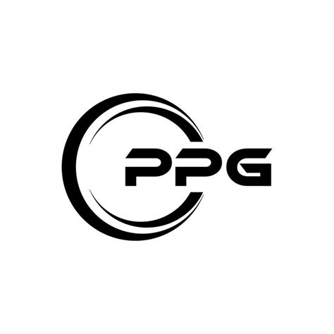 Ppg Letra Logo Dise O Inspiraci N Para Un Nico Identidad Moderno