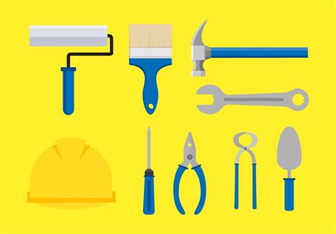 Bricolage Tools Free Vector 162873 Vector Art At Vecteezy