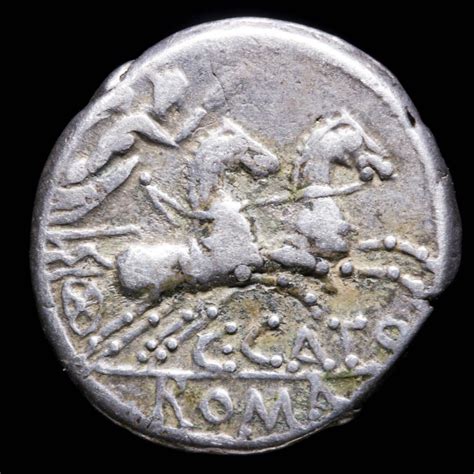 Repubblica Romana C Porcius Cato 123 A C Denarius Rome Catawiki