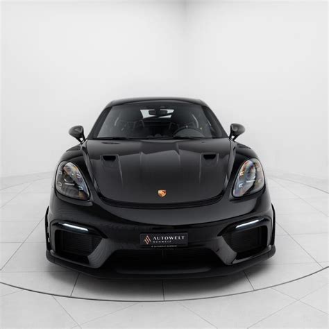 This Stealthy Porsche Cayman GT4 RS Weissach Is Dream Garage Material