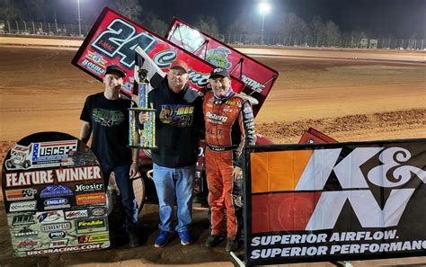 Terry Mccarl Claims Uscs Georgia Sprint Car Winter Nationals Finale At