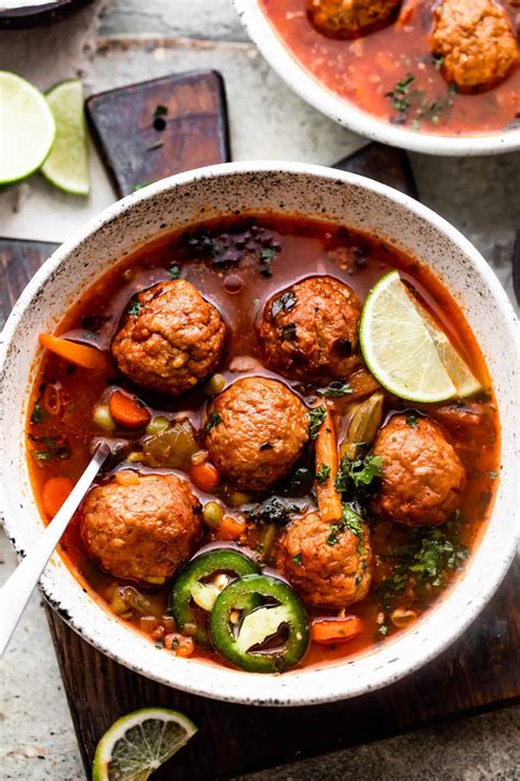 Albondigas Soup Easy Weeknight Recipes