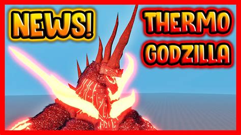 THERMO GODZILLA REPLACEMENT TEASER NEW GAMEPASS KAIJU Roblox Kaiju