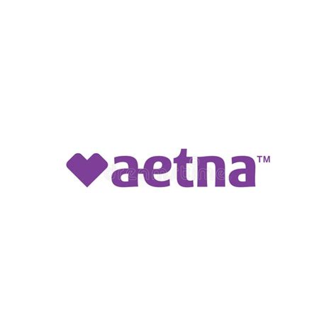 Aetna Logo Editorial Illustrative on White Background Editorial Stock ...