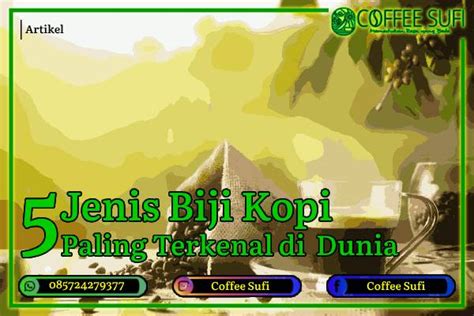 5 Jenis Biji Kopi Paling Terkenal Di Dunia