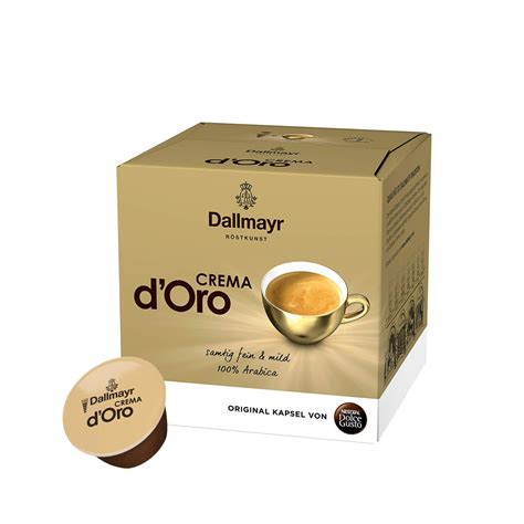 Nescafé Dallmayr Crema d Oro 16 kapsler til Dolce Gusto for 50 00 kr