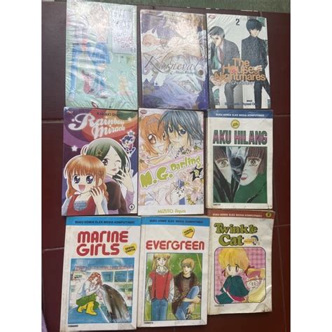 Jual Manga Bekas Komik Jepang Serial Cantik Serial Misteri Shopee