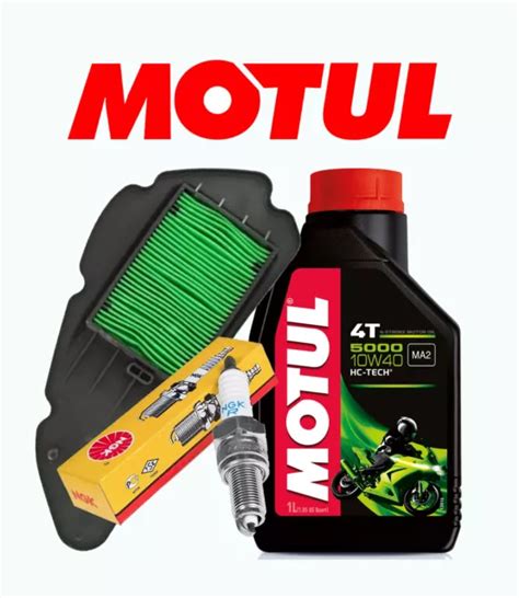 Entretien Honda Sh Abs Set Huile Motul Filtre Air