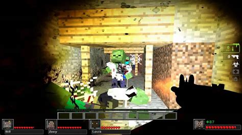 Left 4 Dead 2 Minecraft Mod Deathcraft 2 Youtube