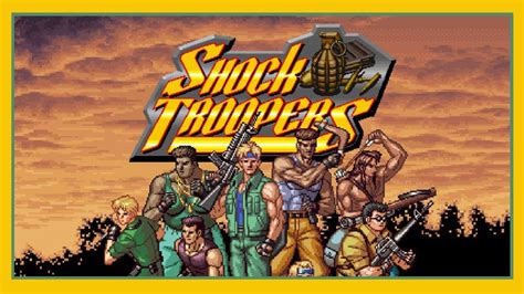 Shock Troopers Review Arcade Snesdrunk Youtube