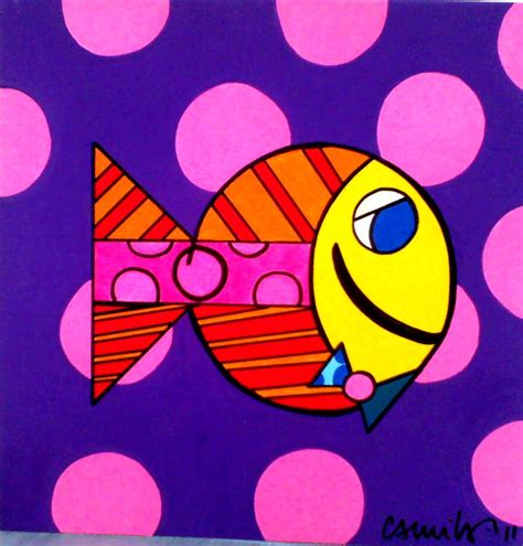 Caf Arte Camila Releituras Romero Britto