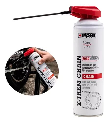 Lubricante De Cadena Ipone X trem Chain Road Motos 500ml Envío gratis