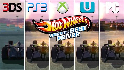 Hot Wheels World S Best Driver 2013 3DS Vs PS3 Vs XBOX 360 Vs Wii U