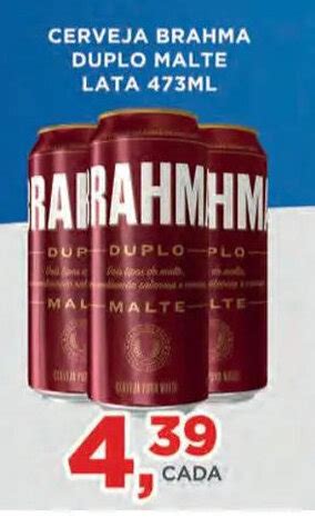 CERVEJA BRAHMA DUPLO MALTE LATA 473ML Oferta Na Supermercados Mundial