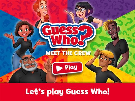 Guess Who? Meet the Crew – PlayDate Digital