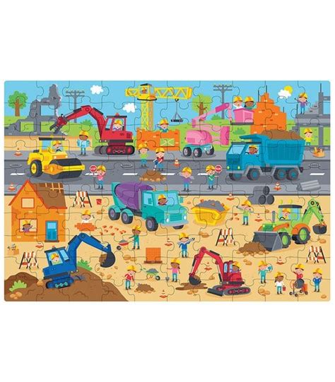 Trucks & Diggers - Book & Puzzle | Target Australia