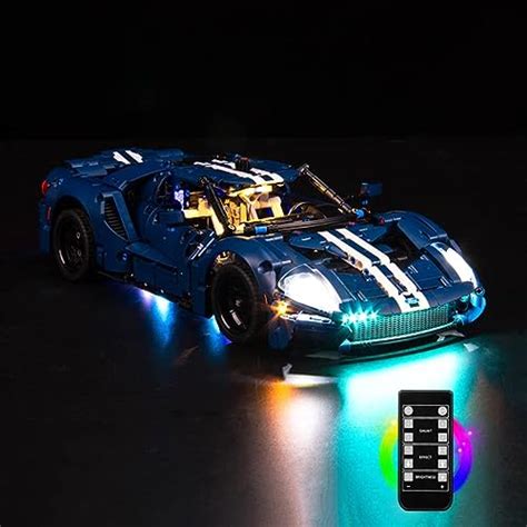 Brickbling Led Light Kit For Lego Technic Ford Gt Car Model