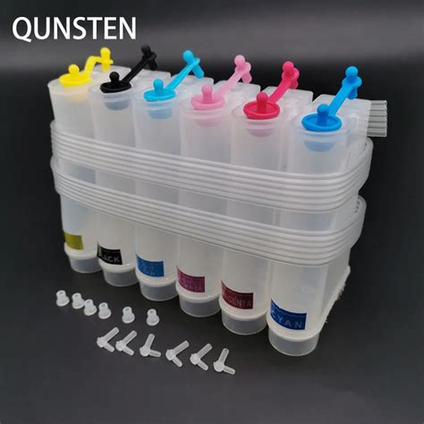 Color Ciss Outer Ink Tank Ml Volume Bottle Diy Refill Kit Tool For