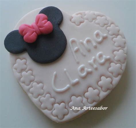 Biscoitos Decorados Minnie Elo7 Produtos Especiais