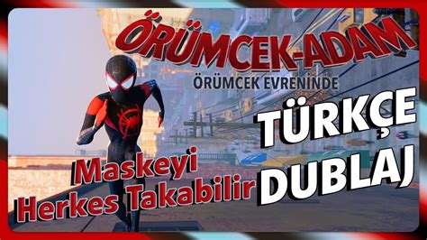 Örümcek Adam Örümcek Evreninde Maskeyi Herkes Takabilir Türkçe