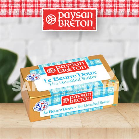 Jual Paysan Breton Butter Unsalted Gr Pengiriman Hanya Gojek Dan