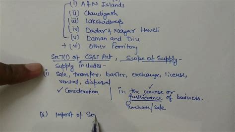 Meaning And Scope Of Supply In Gst Detailed Explanation In Hindi