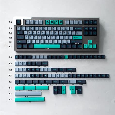 Buy Keycaps 171 Keys Cherry Profile Double Shot ISO ANSI Layout