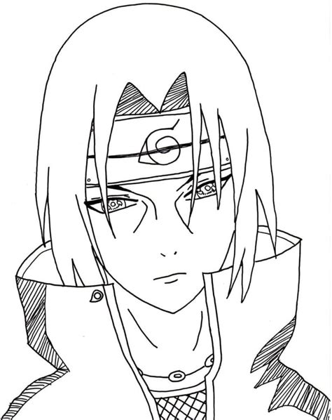 Desenhos De Itachi Uchiha Para Colorir Aniyuki Anime Portal