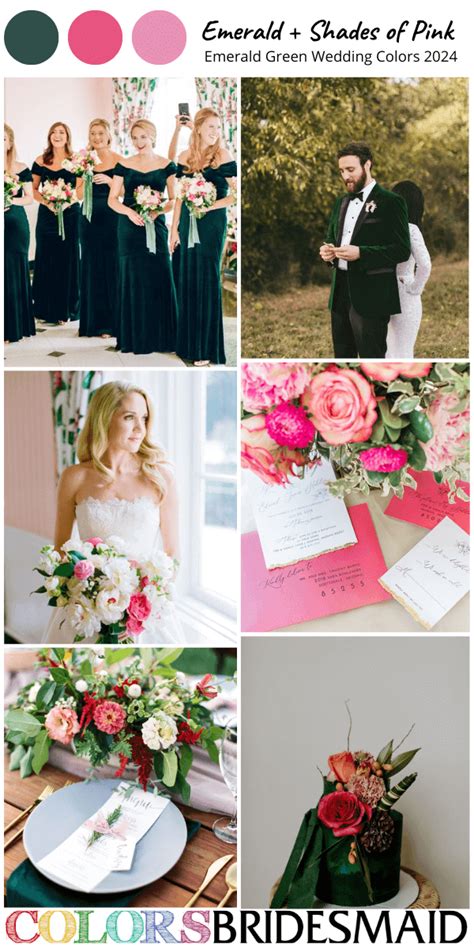 Top 8 Emerald Green Wedding Color Schemes For 2024 Colorsbridesmaid