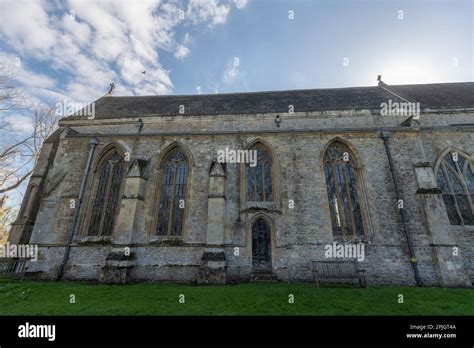 Exterior of Dorchester Abbey, Oxfordshire Stock Photo - Alamy