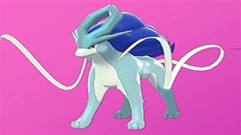 Shiny Suicune 3d