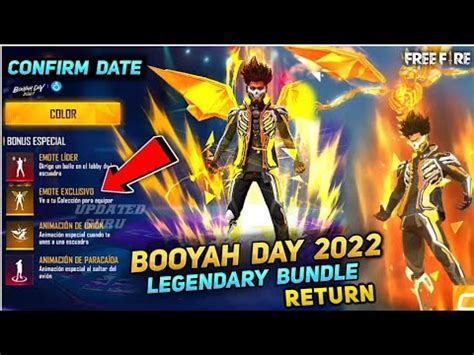 Booyah Day Bundle Return Kab Aaega Booyah Evo Bundle Return Confirm