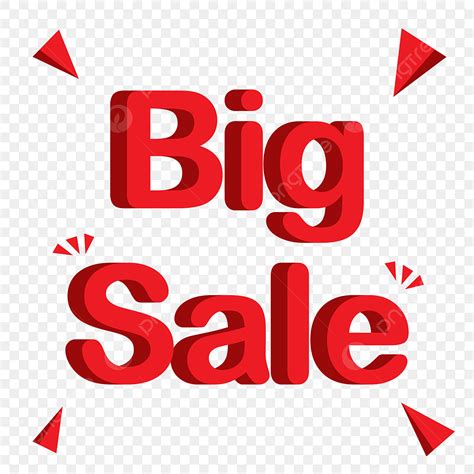 Big Sale Label Vector Hd Images Big Sale Red 3d Design Big Sale Sale