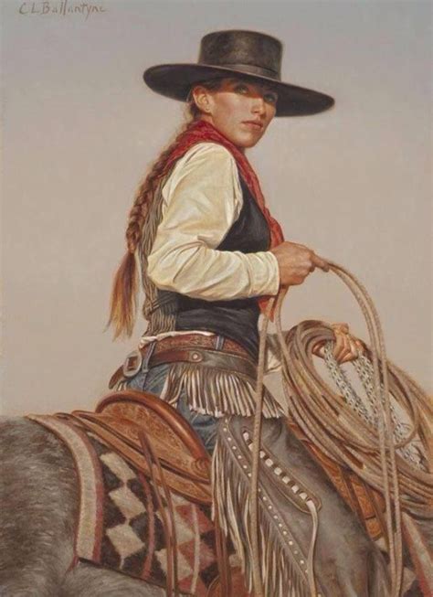 Western Art Western Artwork Western Paintings Cowgirl And Horse