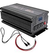 Amazon Aeliussine W Inverter Pure Sine Wave Power Inverter V