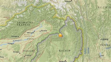 Magnitude Earthquake Hits Tezu In Arunachal Pradesh The Statesman