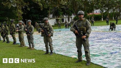 This Is The Largest Single Drug Seizure In Colombias History