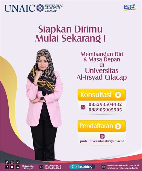 Siapkan Dirimu Universitas Al Irsyad Cilacap Unaic